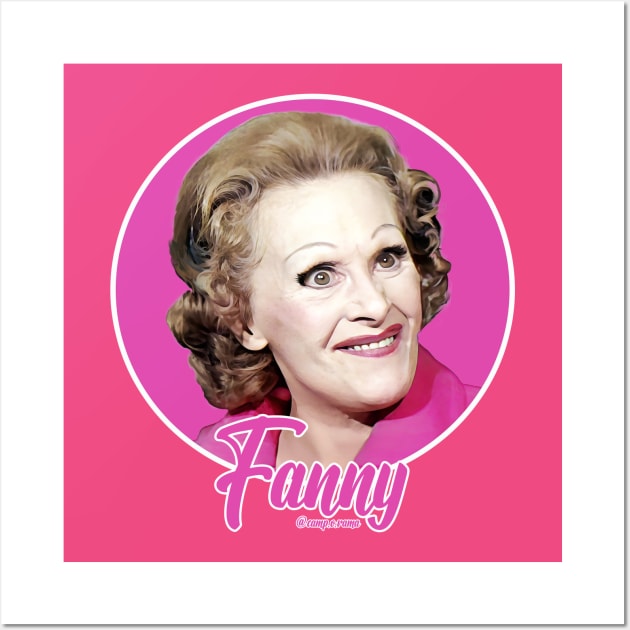 Fanny Cradock Wall Art by Camp.o.rama